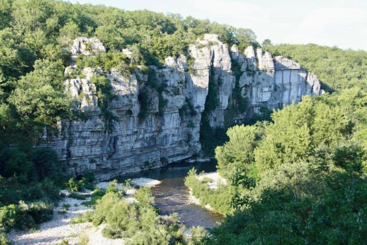 Gite Mas Sophia Labeaume Buitenkant foto
